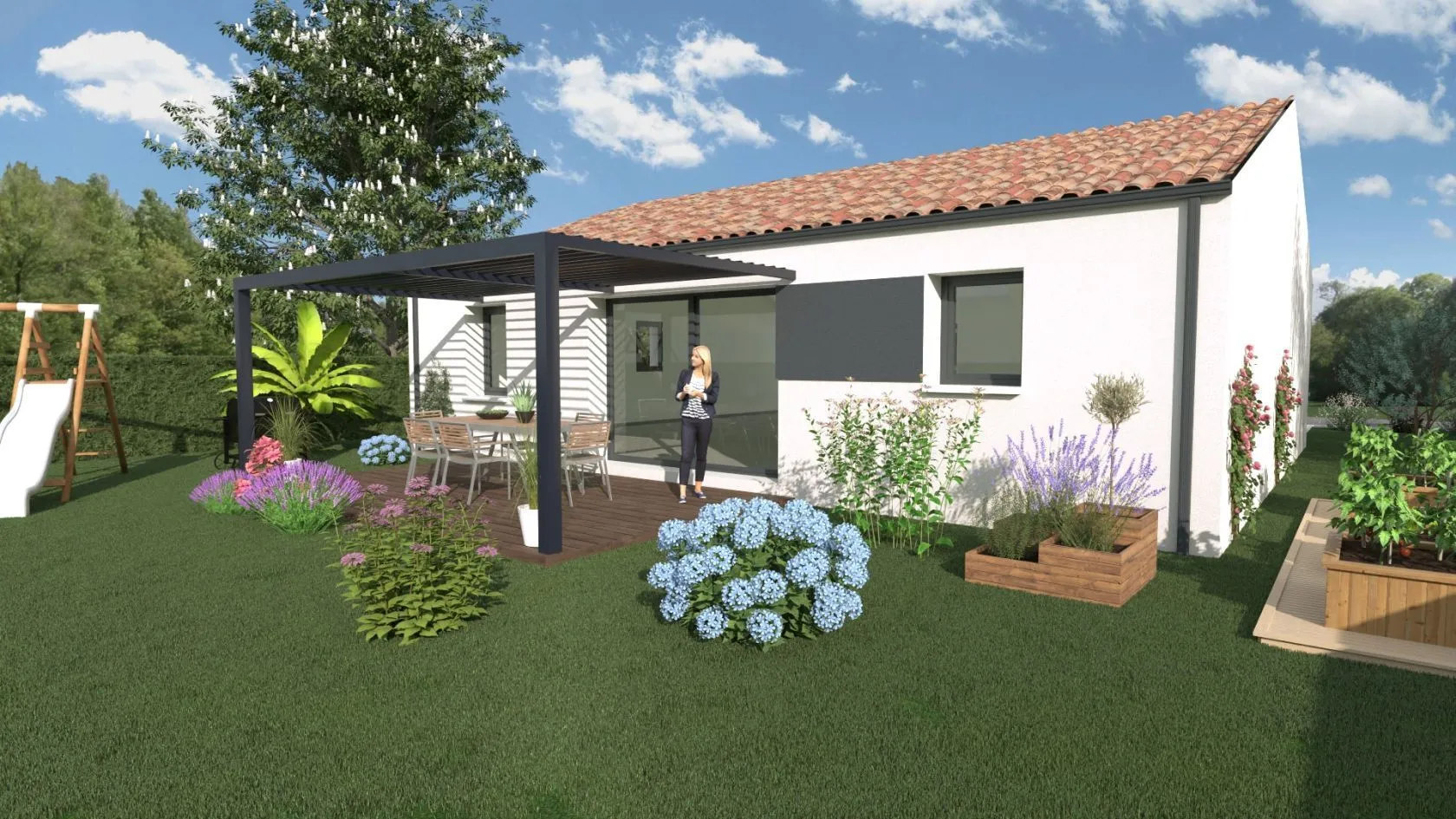 Maison neuve à Sainte-Pazanne