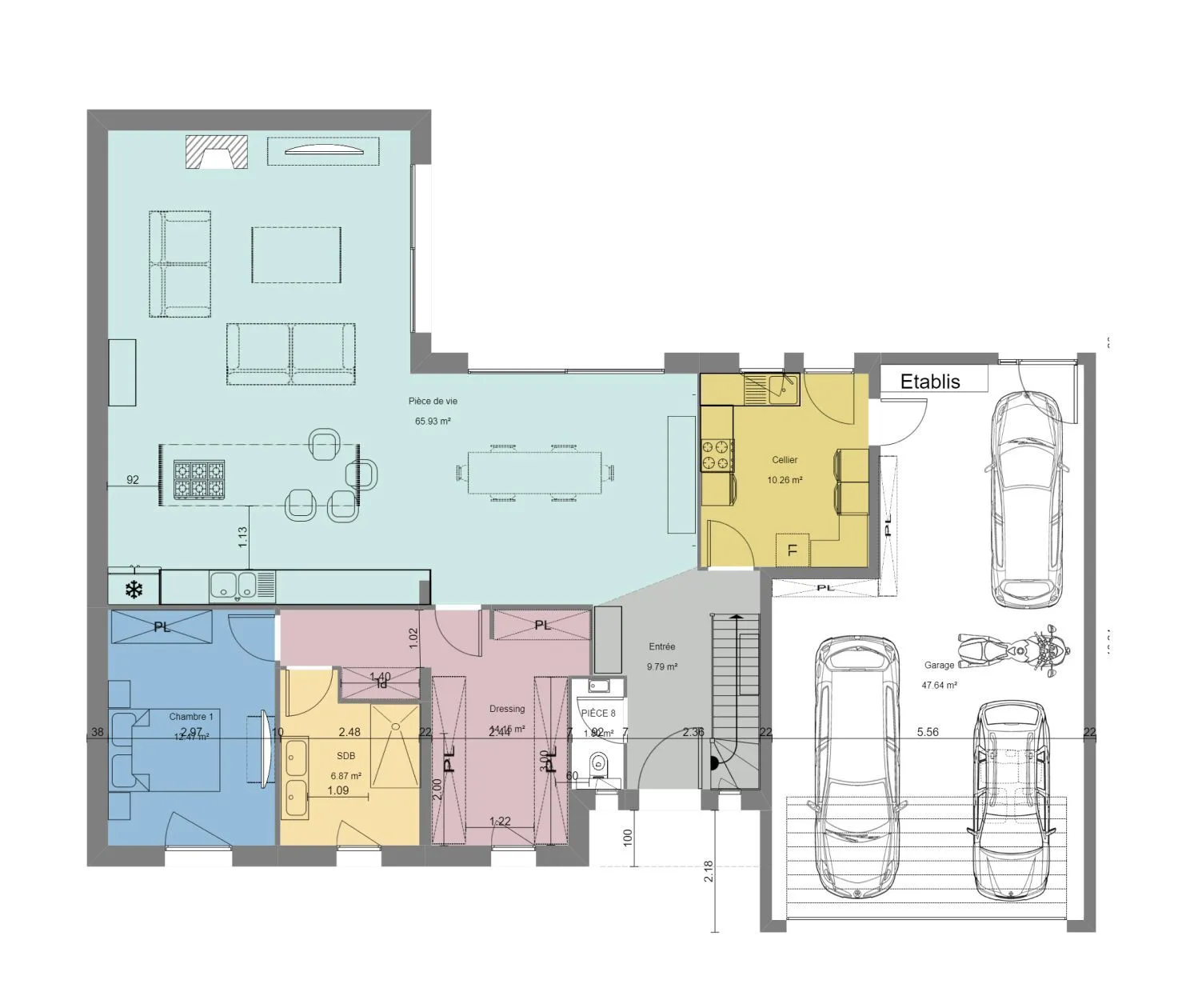 Maison neuve 150 m² au Loroux-Bottereau (44430)