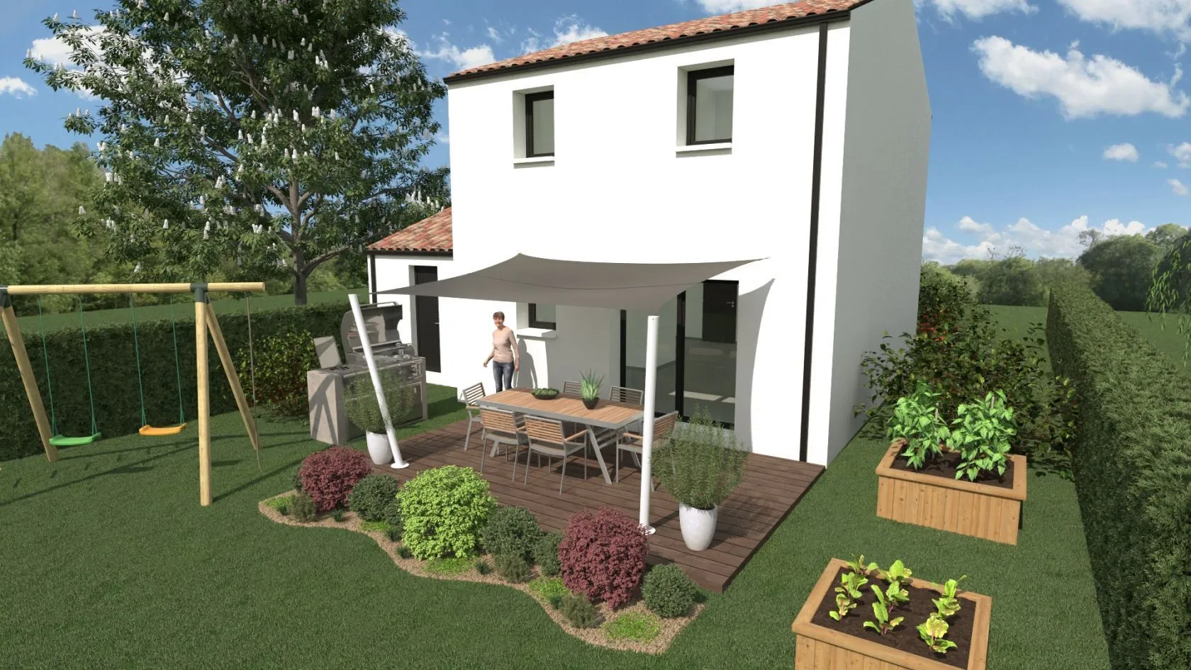 Maison neuve 77 m² à Bouaye (44830)