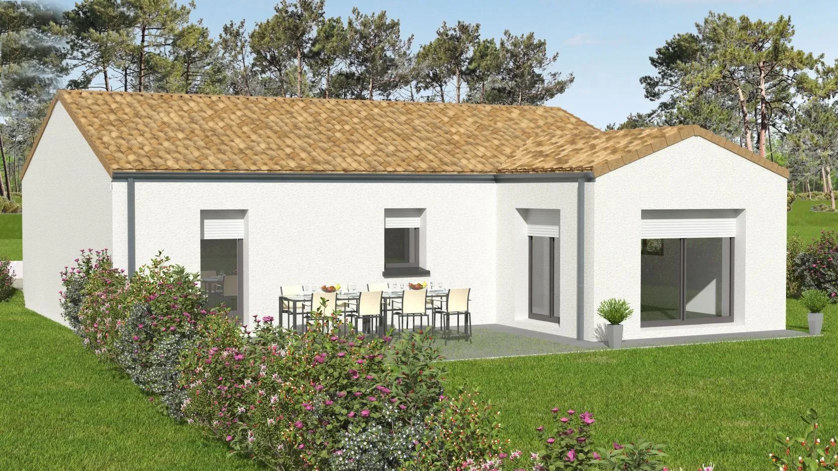 Maison neuve 87 m² à Montbert (44140)