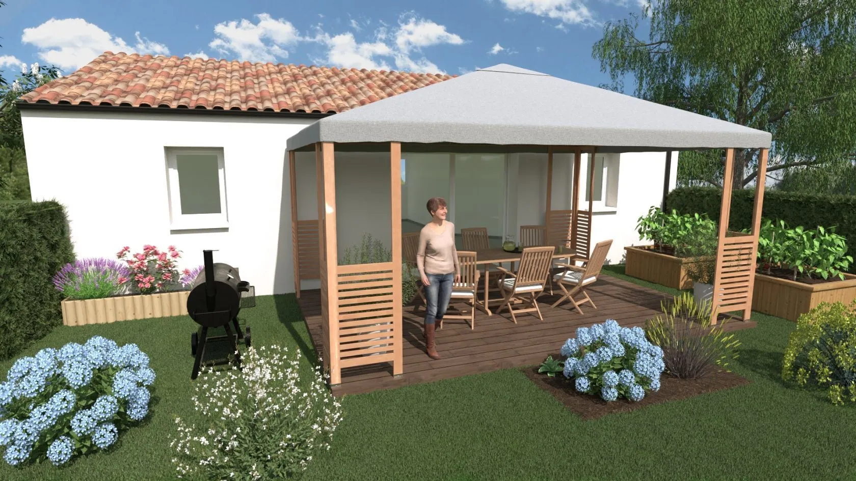 Maison neuve 56 m² à Lège (44650)