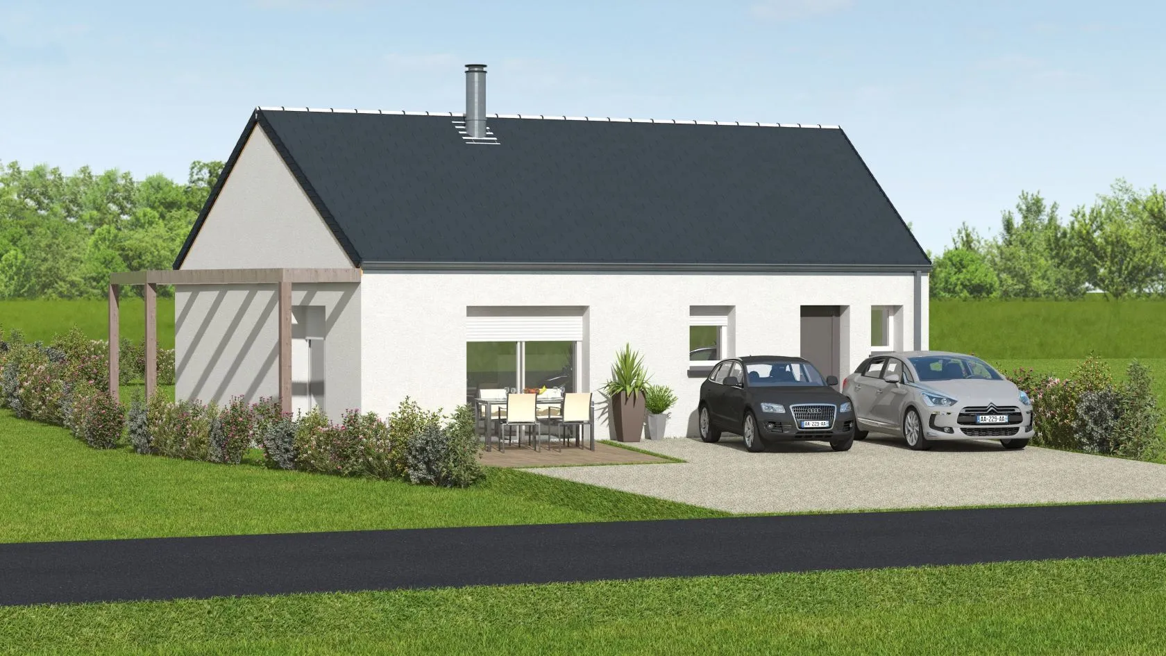 Maison neuve à Thouaré-sur-Loire