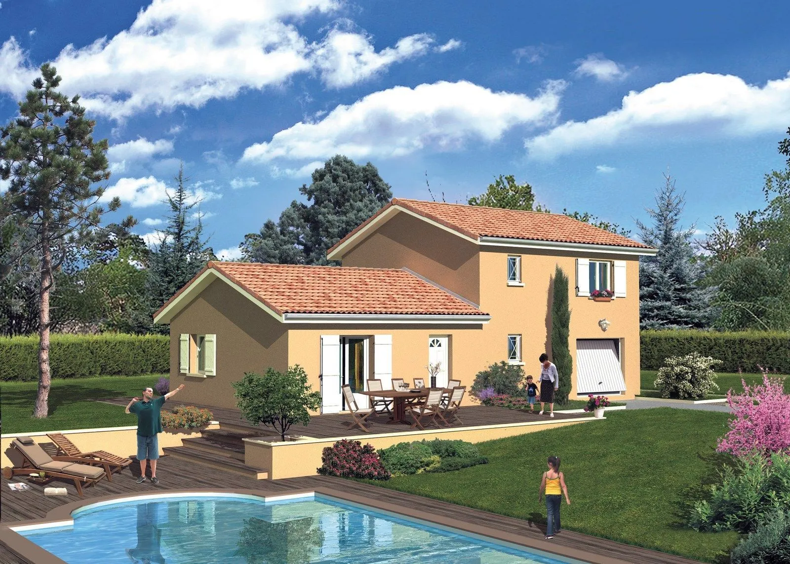 Maison neuve 105 m² à Décines-Charpieu (69150)