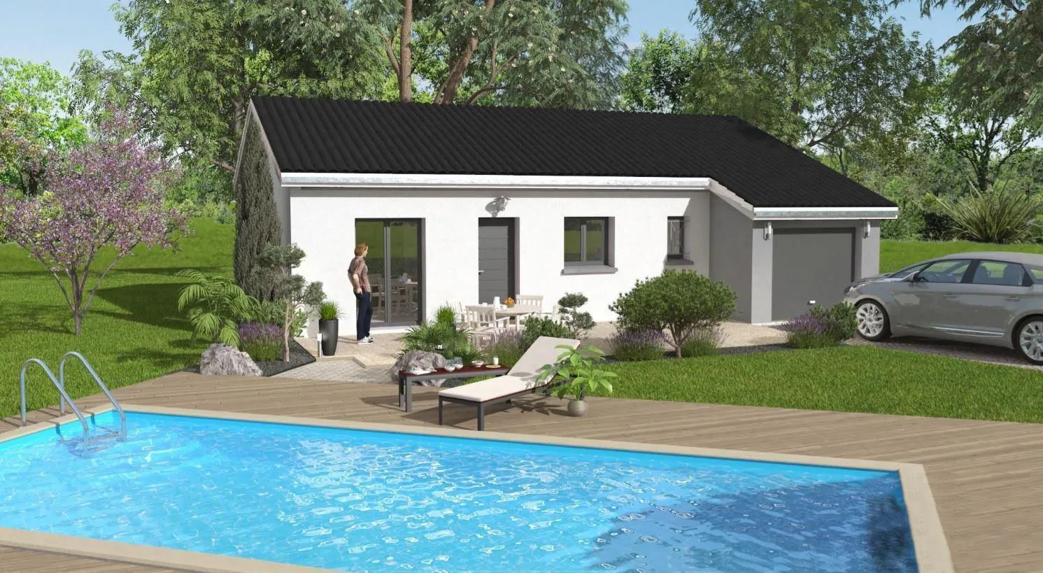Maison neuve 90 m² à Lagnieu (01150)