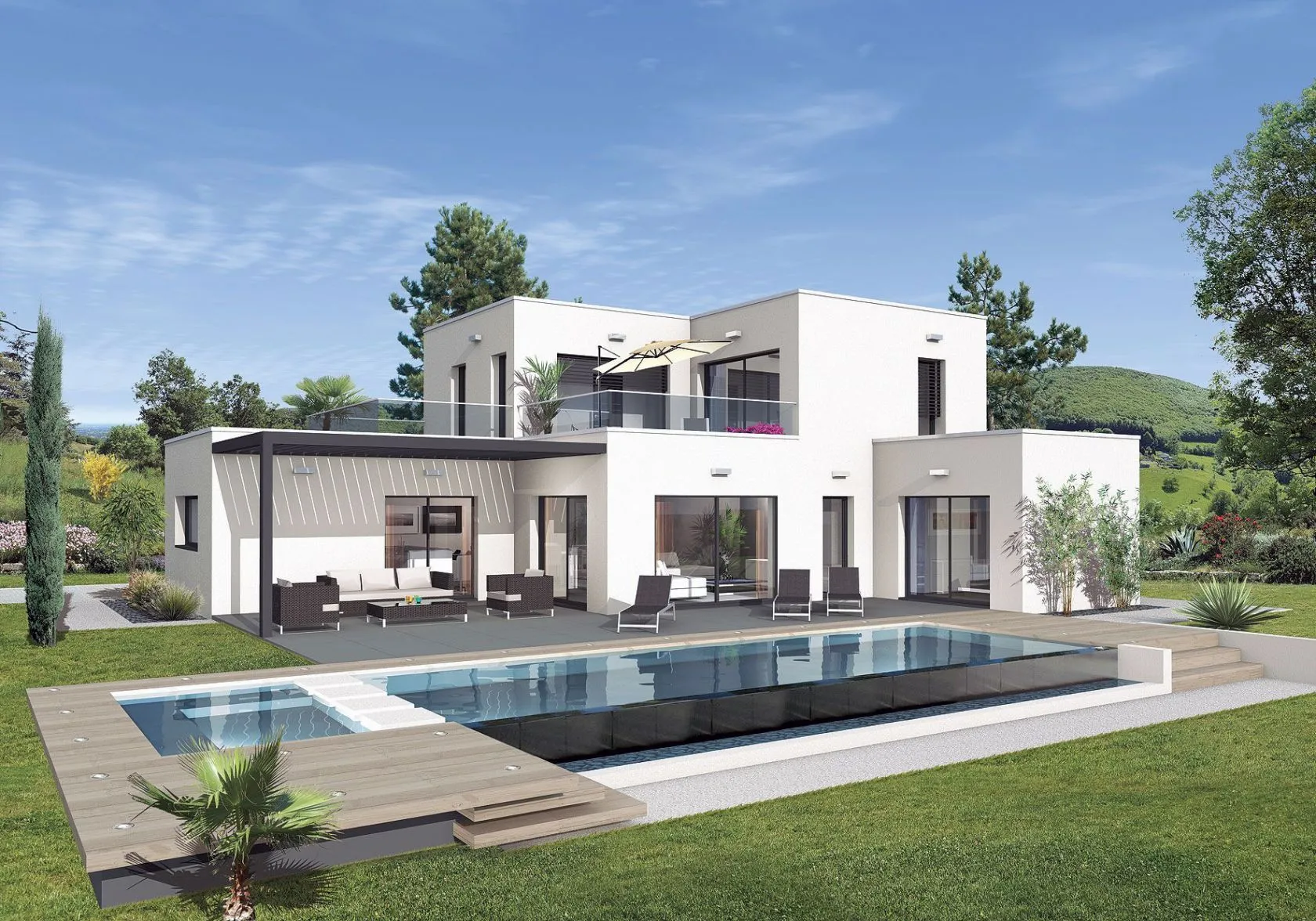 Maison neuve 125 m² à Rillieux-la-Pape (69140)