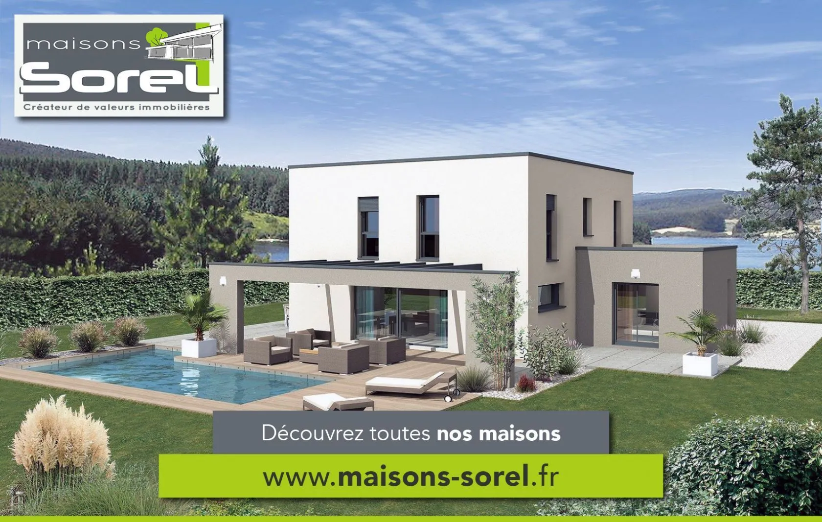 Maison neuve 110 m² à Dommartin (01380)