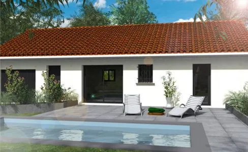 Maison neuve 89 m² à Villeneuve-de-Marc (38440)