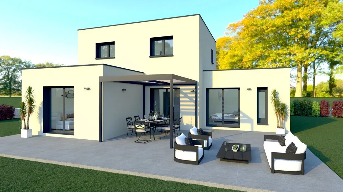 Maison neuve 105 m² à Ternay (69360)