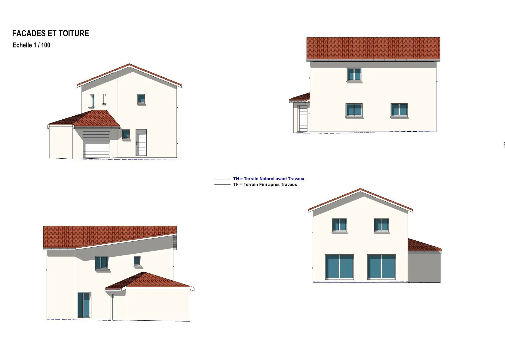 Maison neuve 107 m² à Reyrieux (01600)