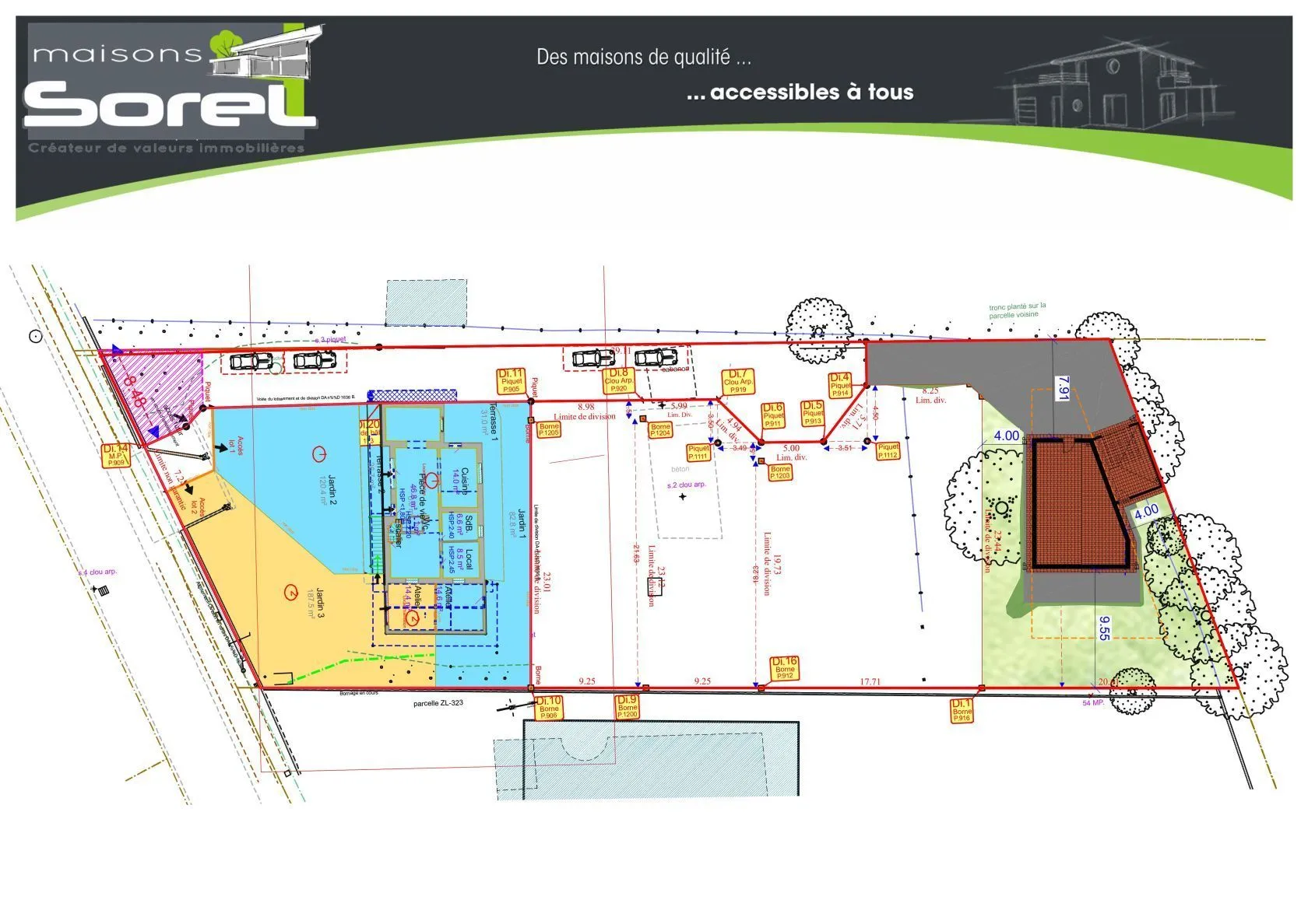 Maison neuve 107 m² à Reyrieux (01600)