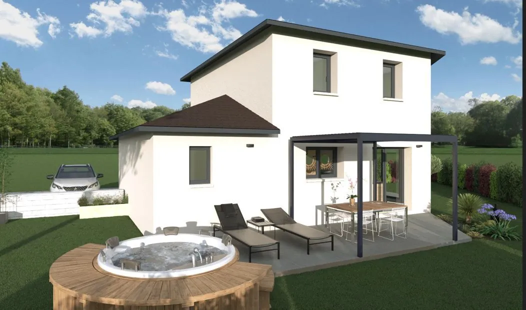 Maison neuve 115 m² à Marennes (69970)