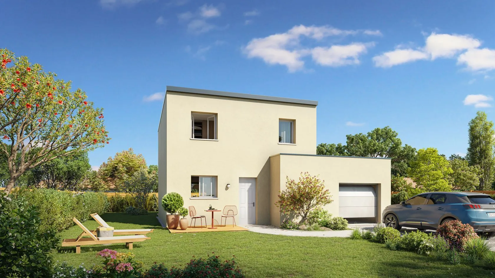 Maison neuve à Cintré
