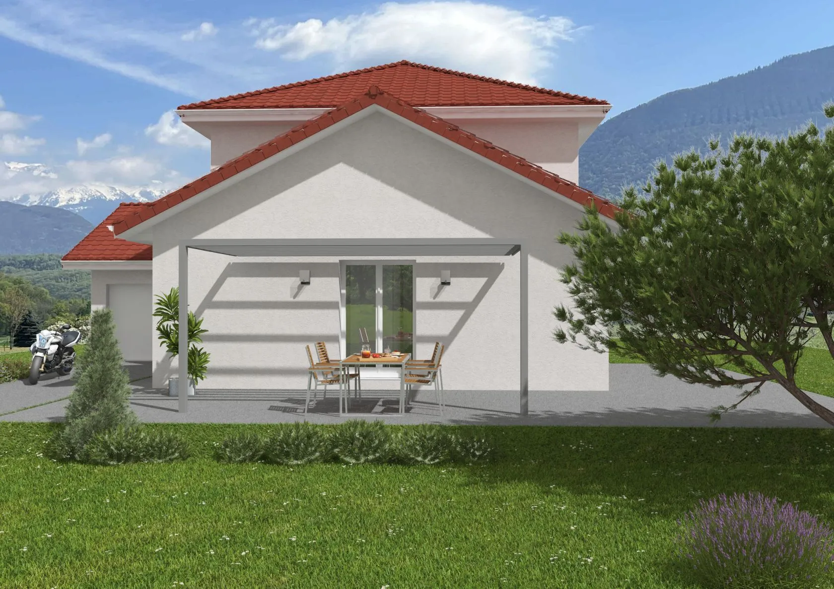 Maison neuve 141 m² à Marches (73800)