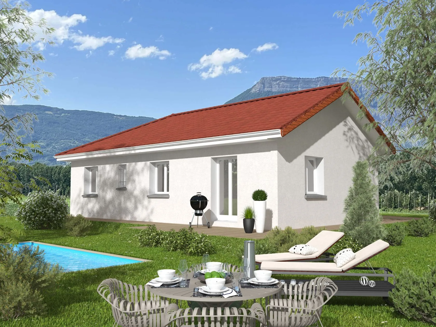 Maison neuve 87 m² à La Mure (38350)