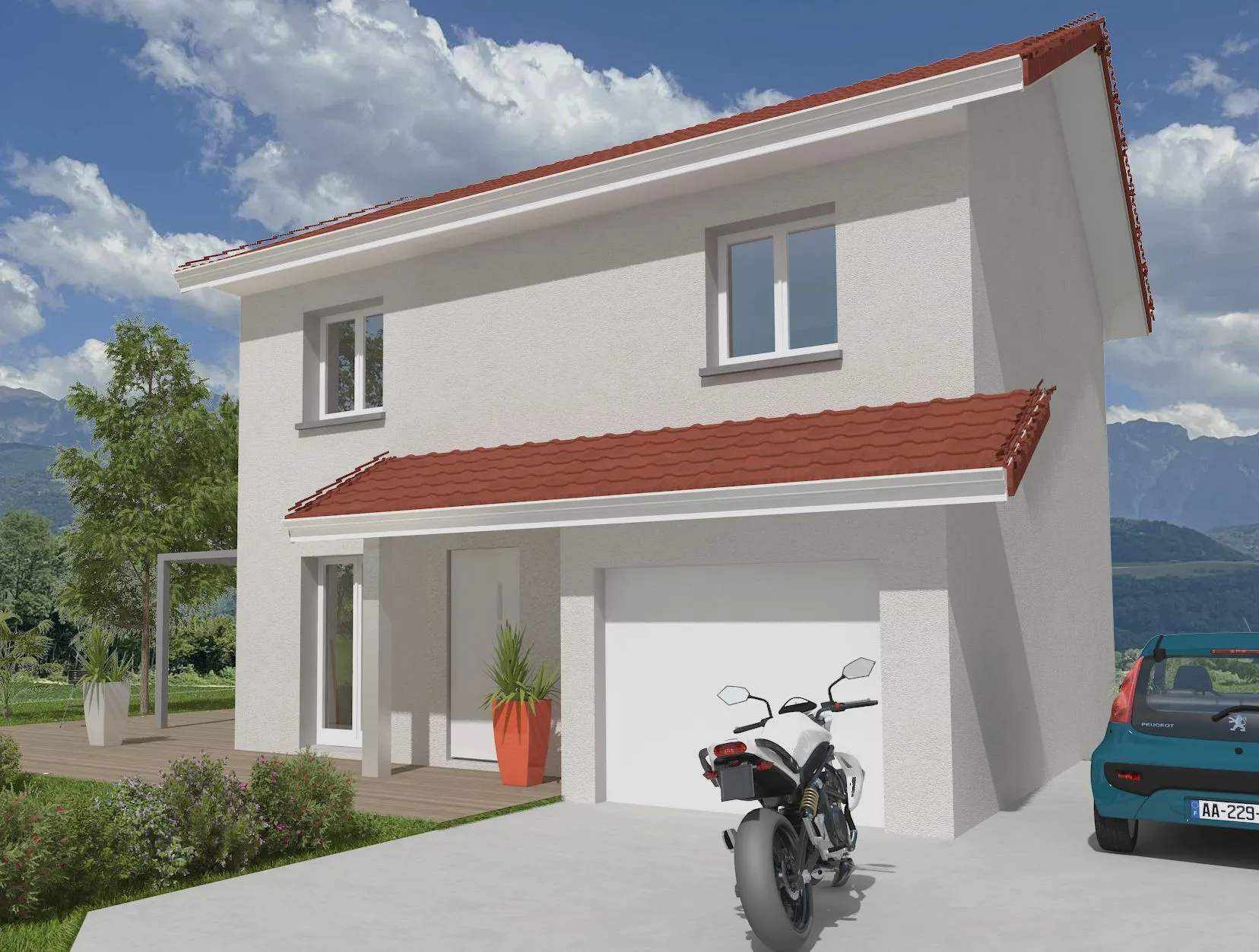 Maison neuve 91 m² à Grenoble (38000)