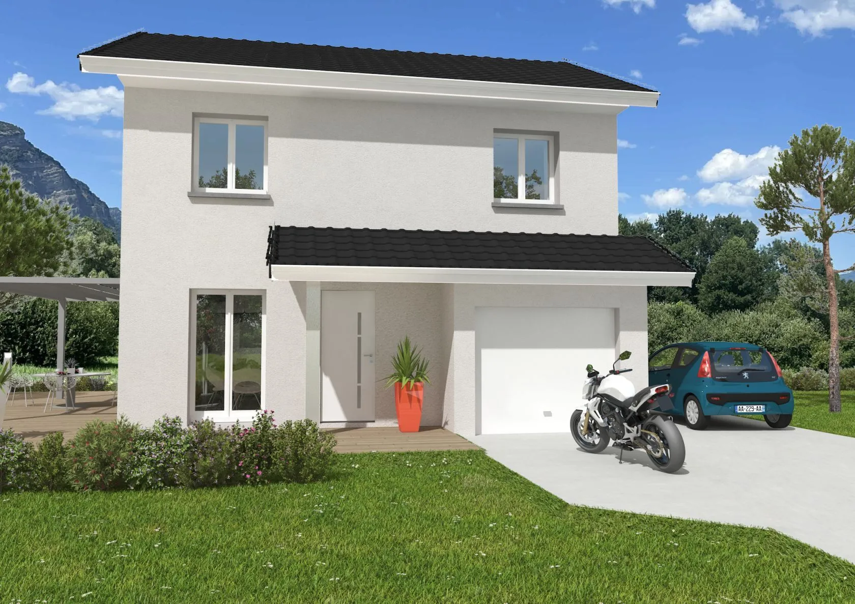 Maison neuve 91 m² à Grenoble (38000)