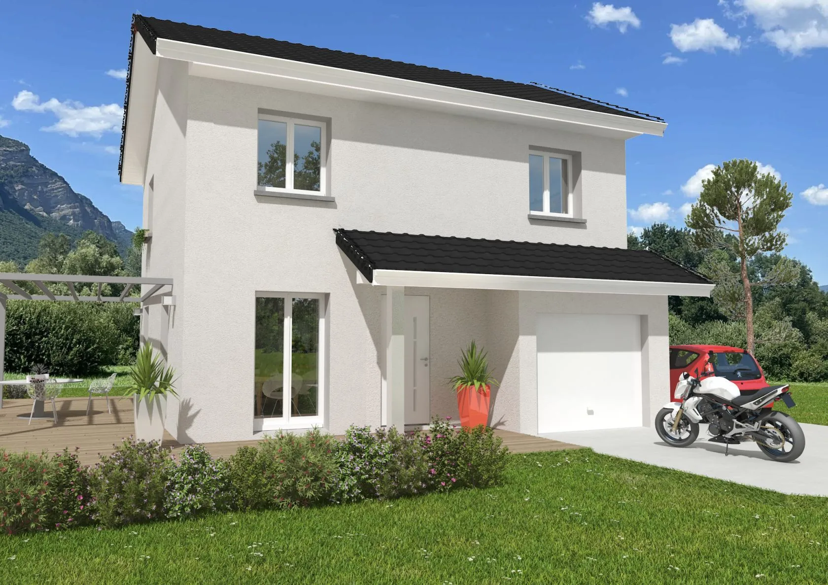 Maison neuve 91 m² à Grenoble (38000)