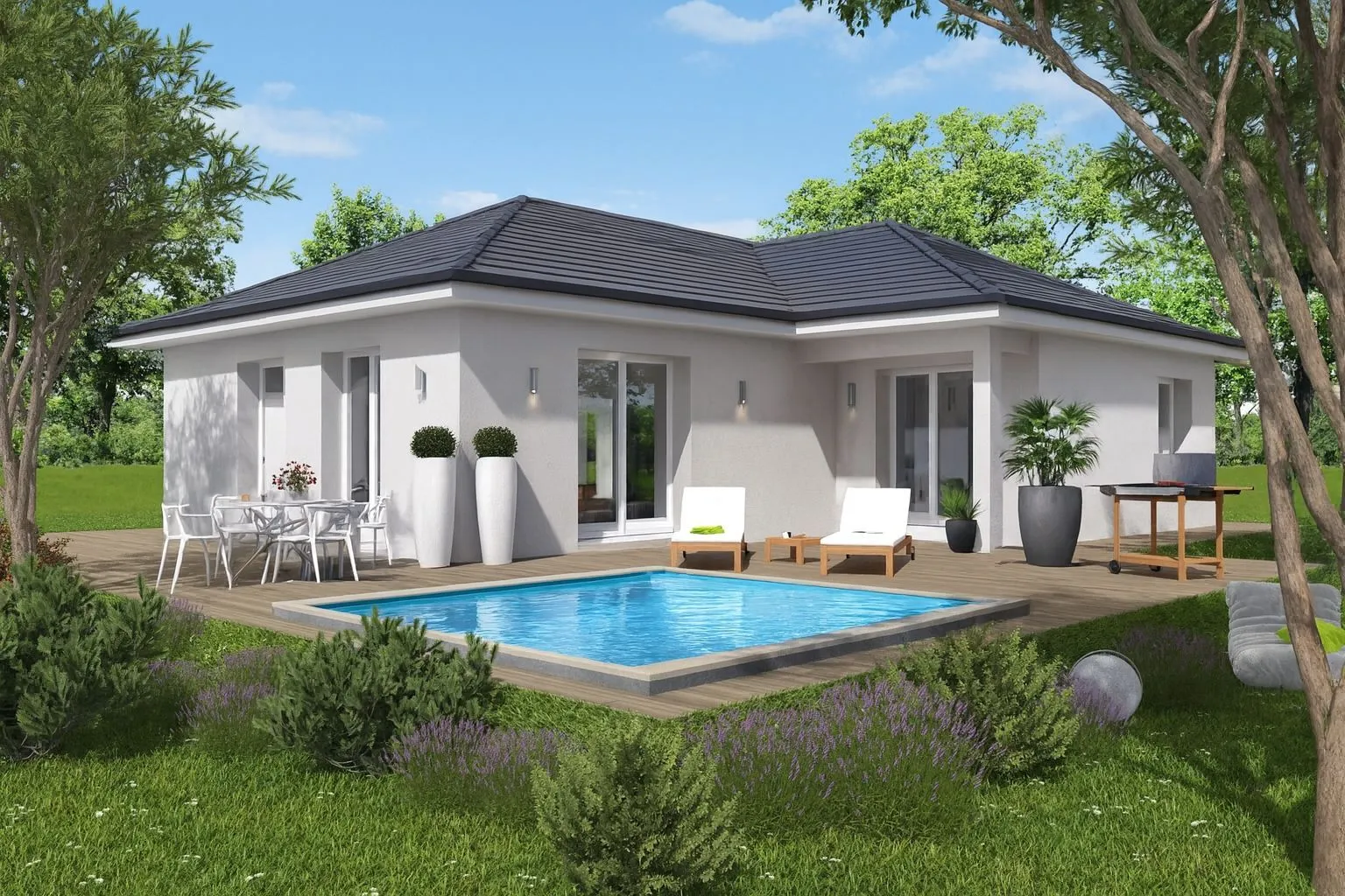 Maison neuve 87 m² à La-Sure-en-Chartreuse (38340)
