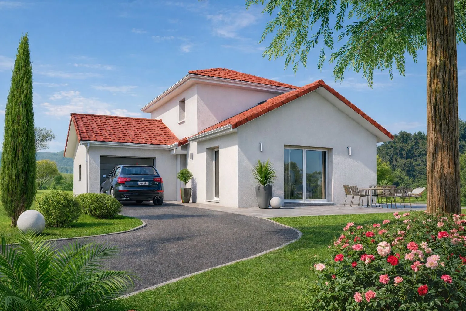 Maison neuve 108 m² à Montbonnot-Saint-Martin (38330)