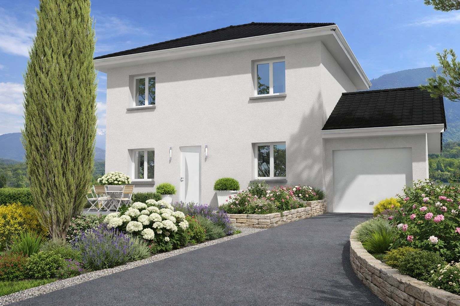 Maison neuve 97 m² à Montbonnot-Saint-Martin (38330)