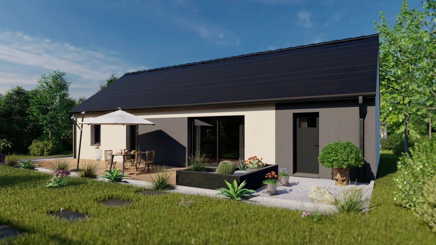 Maison neuve 78 m² à Azay-le-Rideau (37190)