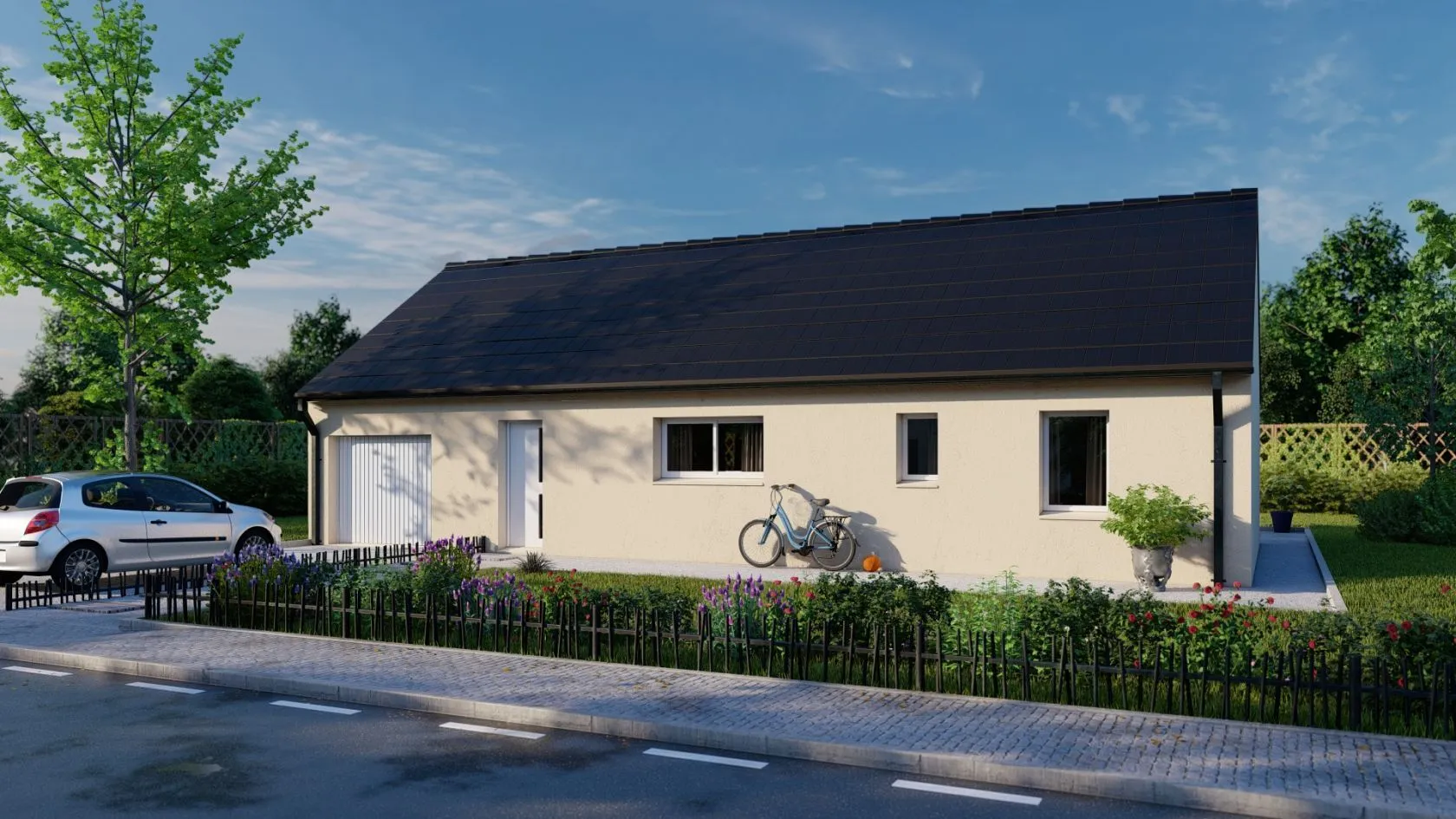 Maison neuve 78 m² à Azay-le-Rideau (37190)