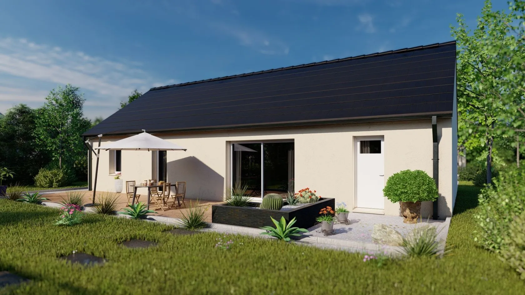 Maison neuve 78 m² à Azay-le-Rideau (37190)