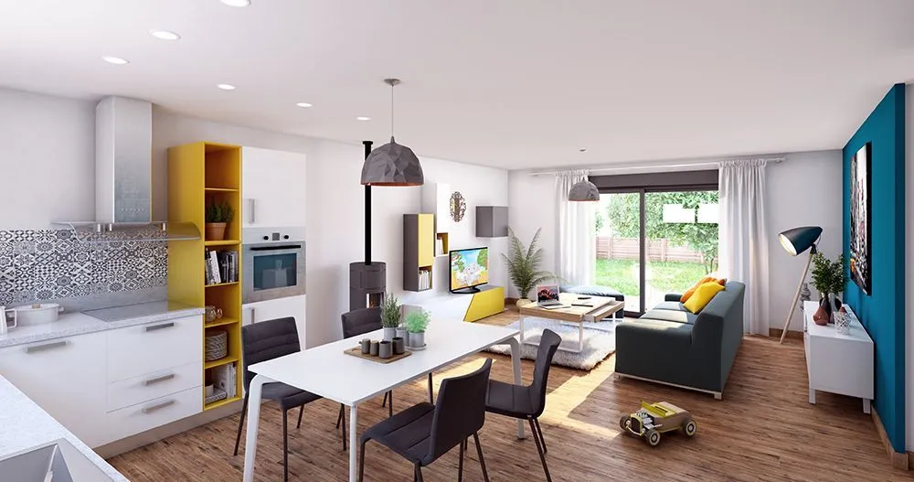 Maison neuve 78 m² à Azay-le-Rideau (37190)