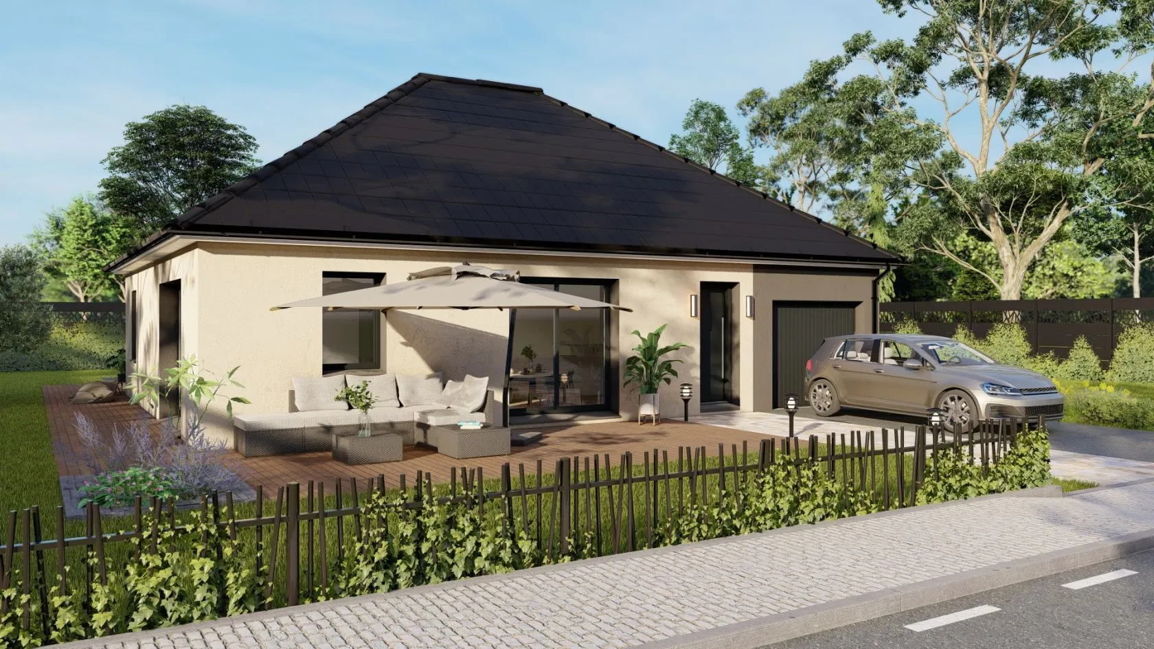 Maison neuve à Villaines-la-Gonais