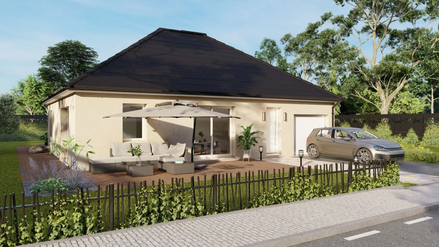 Maison neuve 82 m² à Hermanville-sur-Mer (14880)