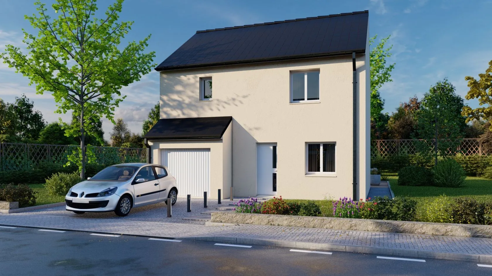 Maison neuve 87 m² à Conteville (76390)