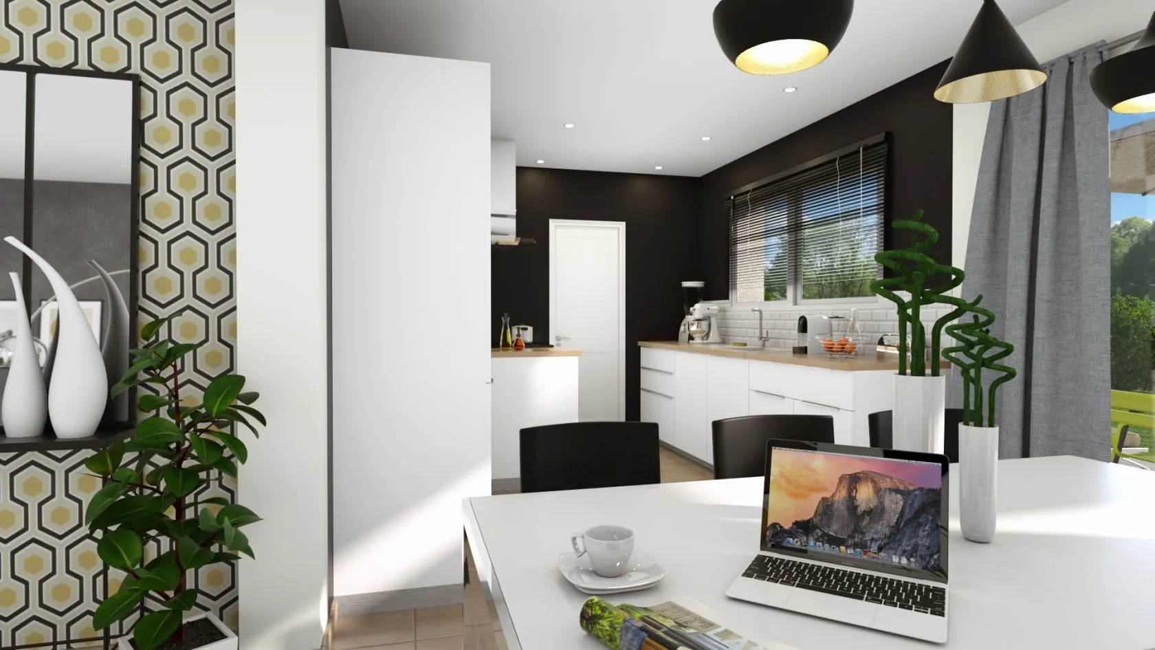 Maison neuve 87 m² à Conteville (76390)