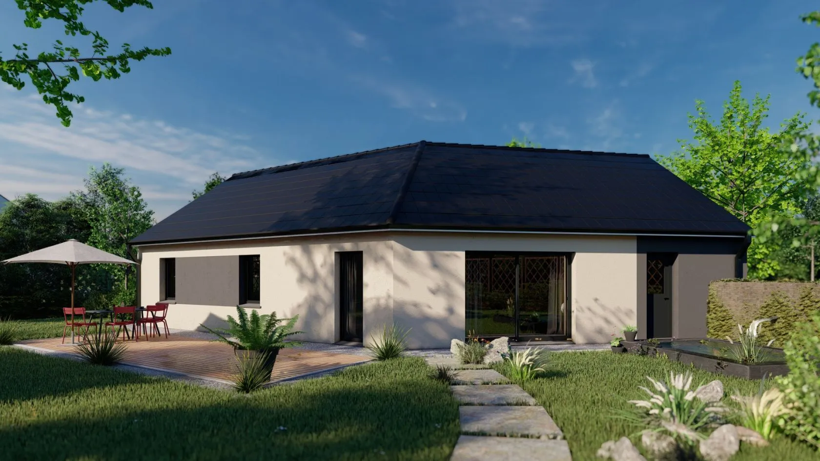Maison neuve 84 m² à Veigné (37250)