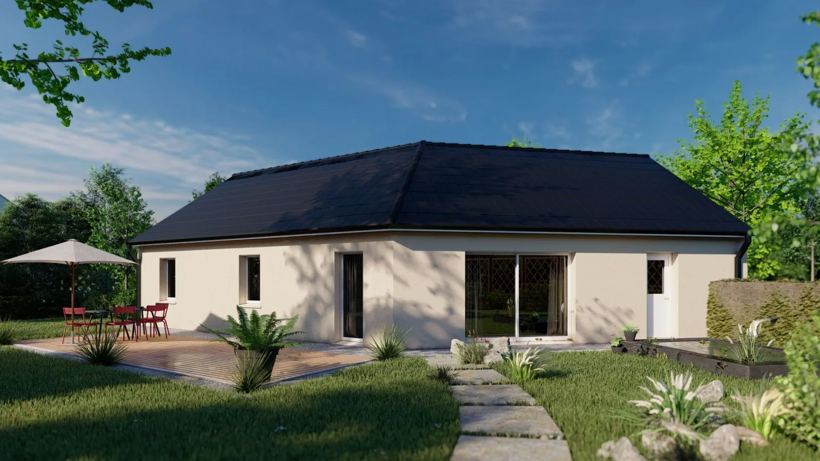 Maison neuve 84 m² à Veigné (37250)