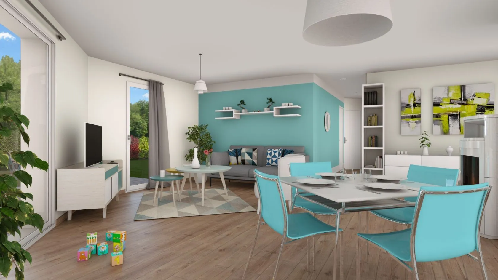 Maison neuve 84 m² à Veigné (37250)