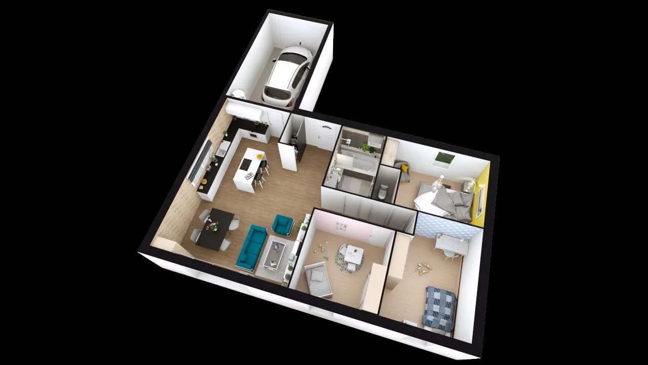 Maison neuve 76 m² à Subles (14400)