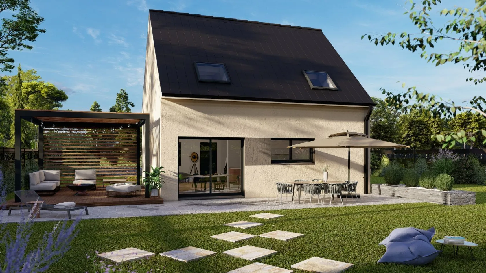 Maison neuve 94 m² à Joué-lès-Tours (37300)