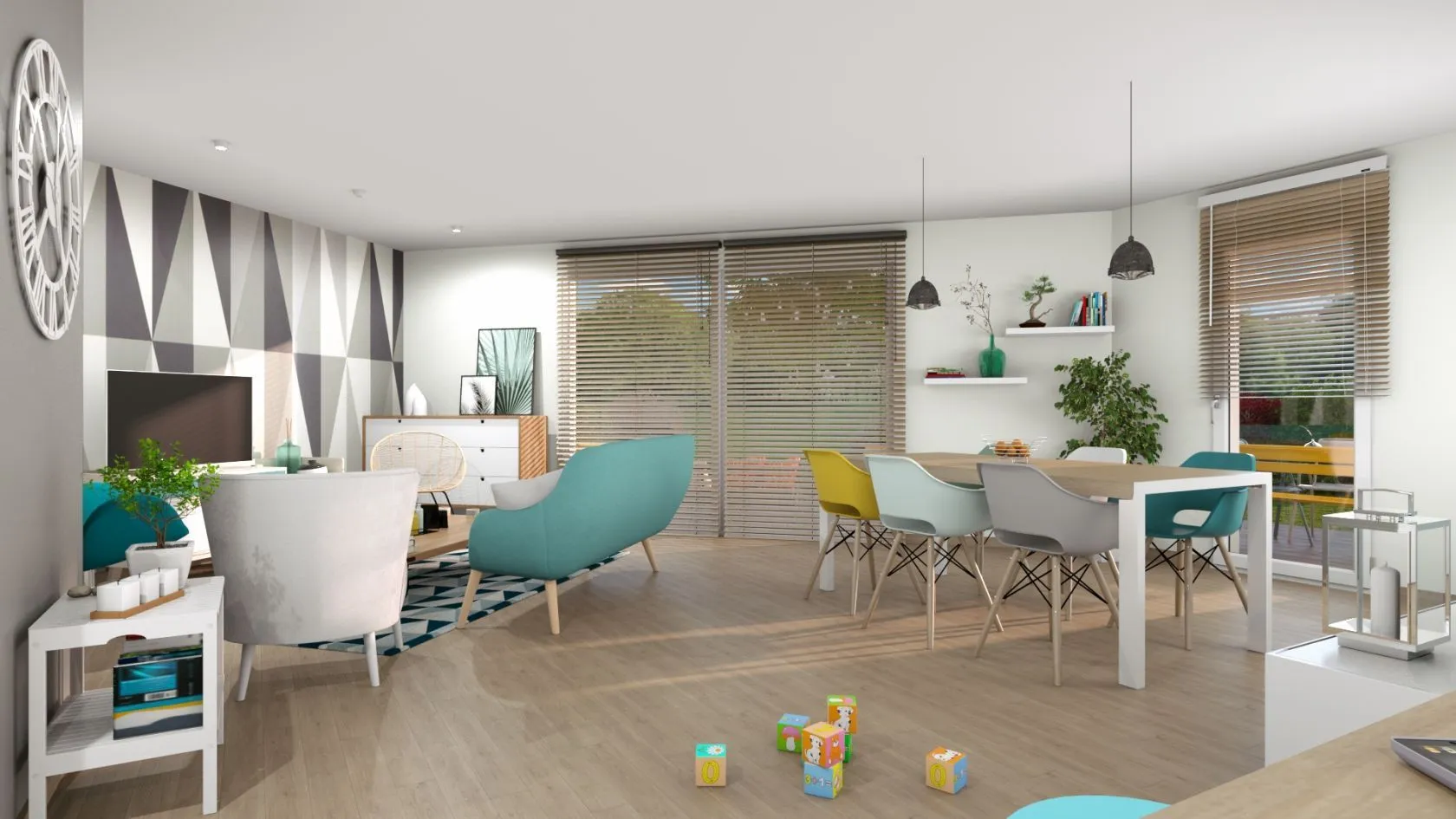 Maison neuve 107 m² à Azay-le-Rideau (37190)