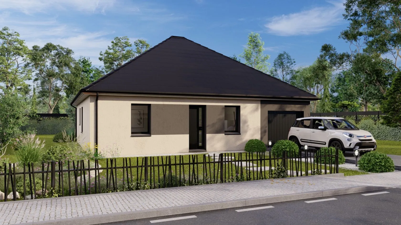 Maison neuve 103 m² à Manthelan (37240)
