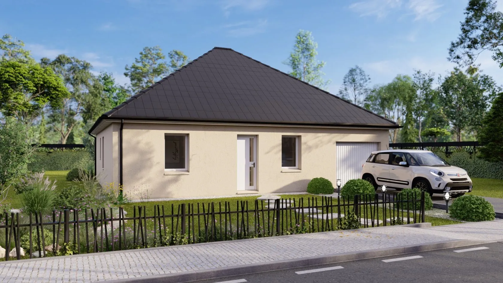 Maison neuve 103 m² à Manthelan (37240)