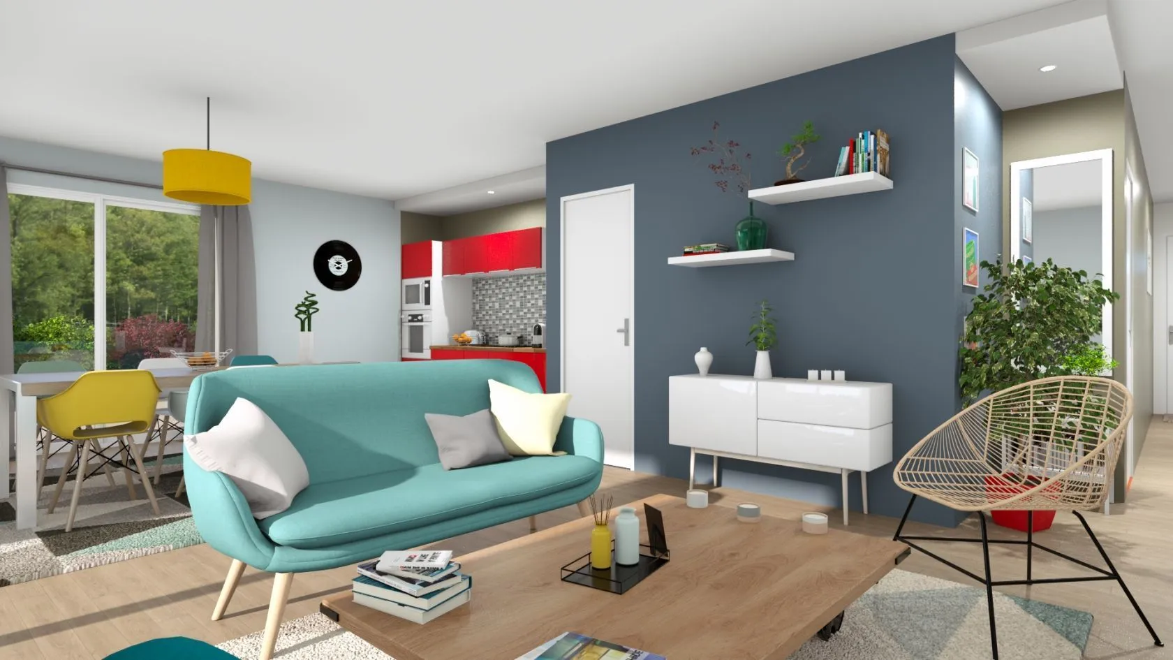 Maison neuve 103 m² à Manthelan (37240)