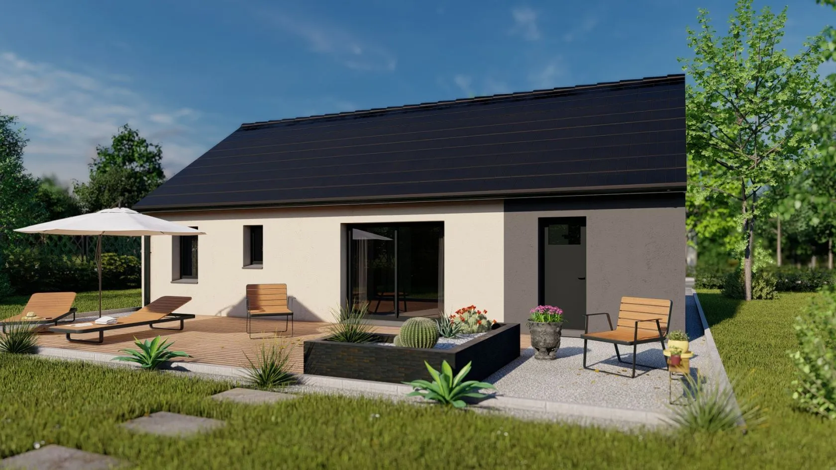 Maison neuve 68 m² à Sorigny (37250)