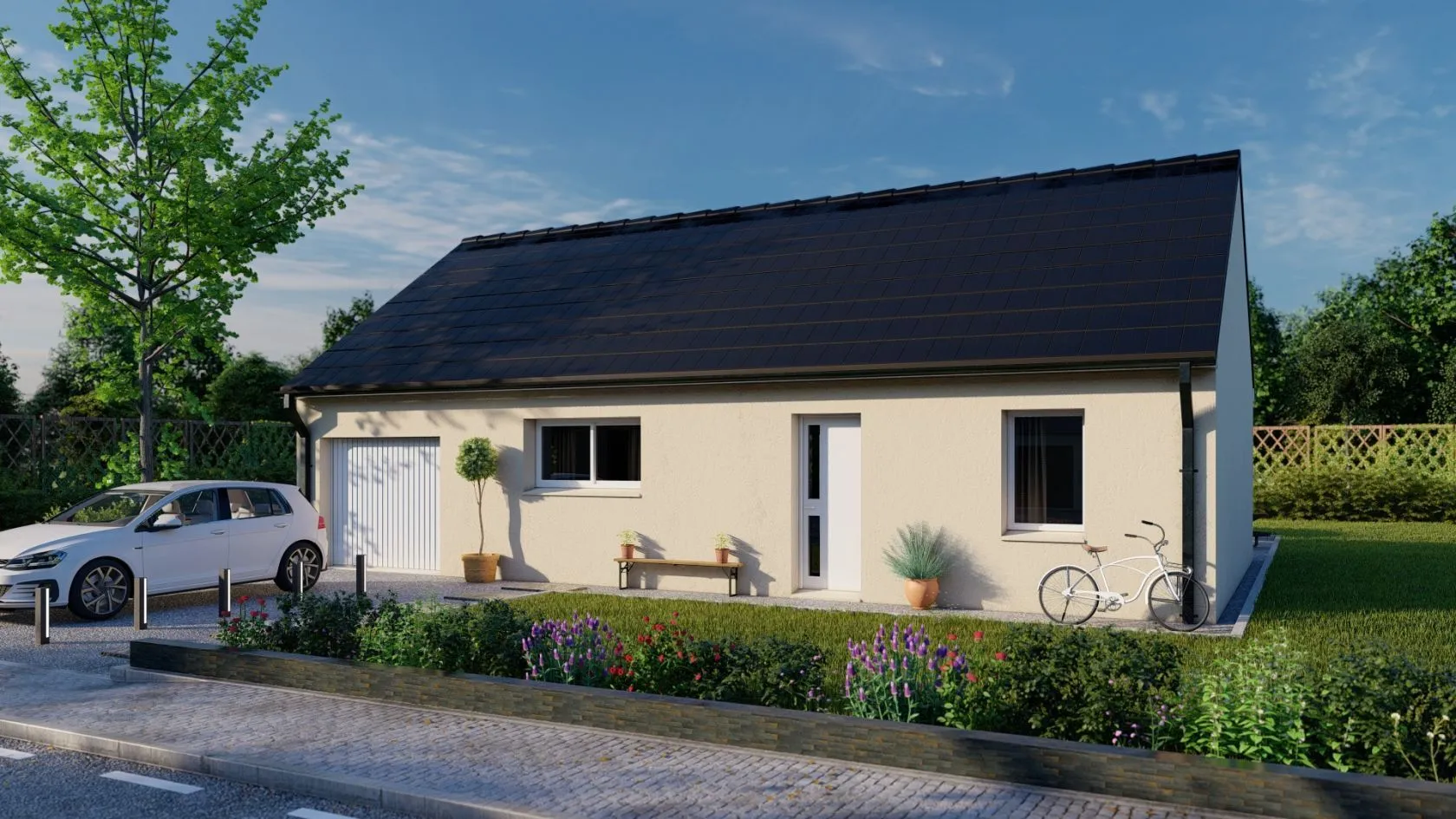 Maison neuve 68 m² à Sorigny (37250)
