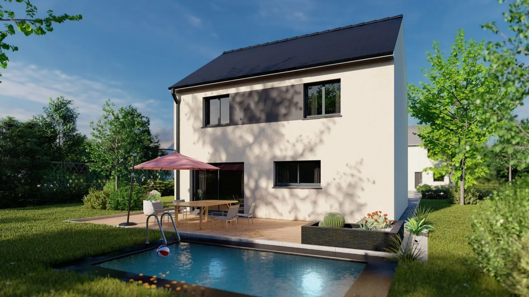 Maison neuve 116 m² à Artannes-sur-Indre (37260)