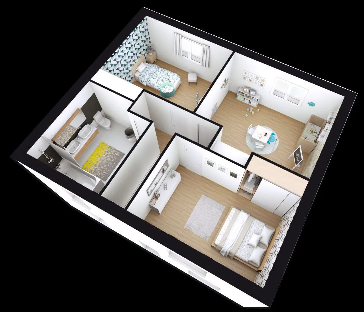 Maison neuve 116 m² à Artannes-sur-Indre (37260)