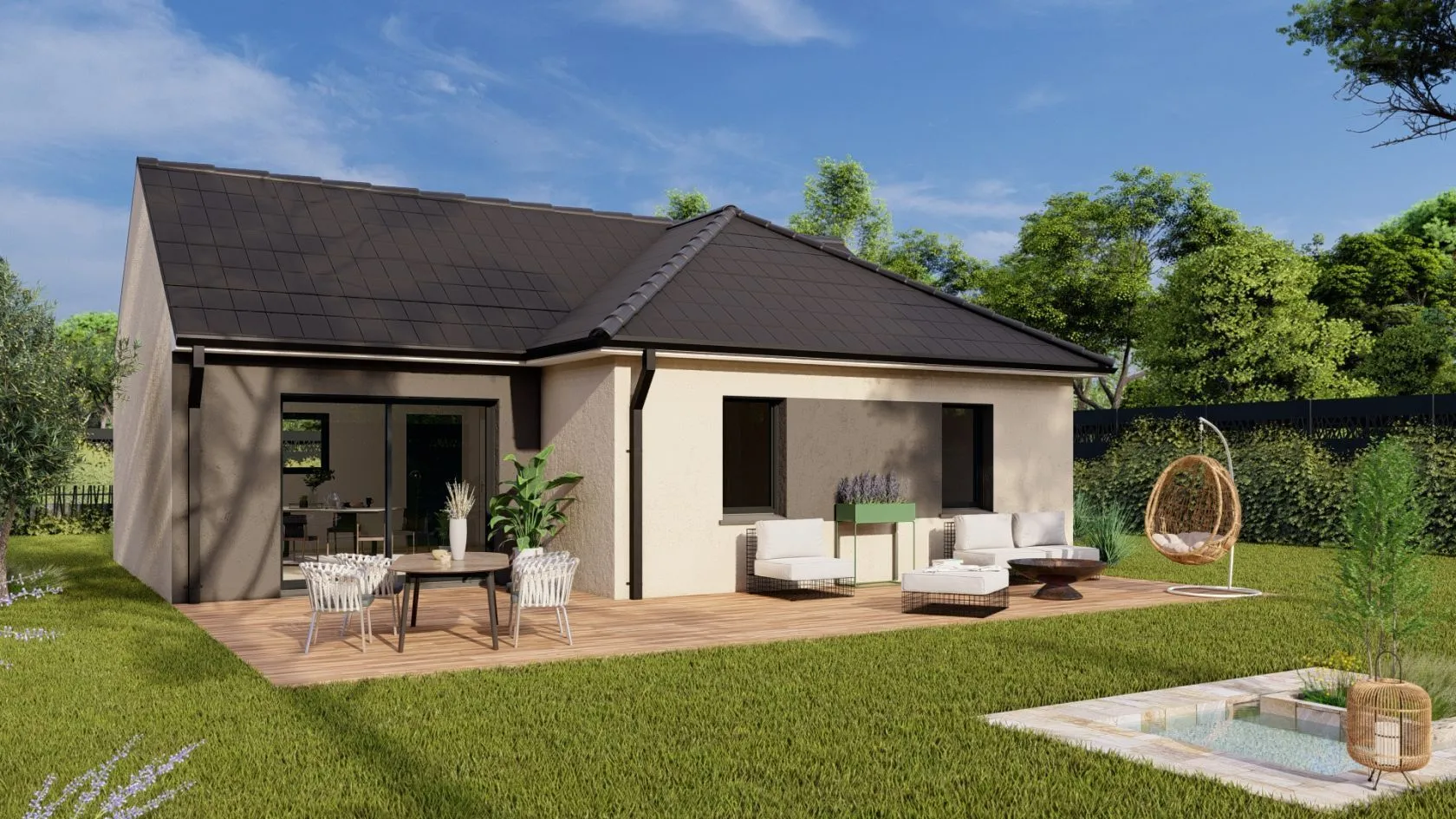 Maison neuve 69 m² à Truyes (37320)