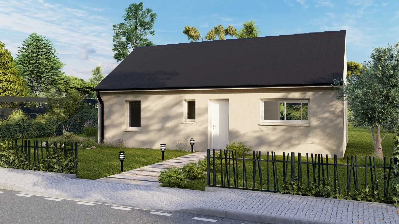Maison neuve 69 m² à Truyes (37320)