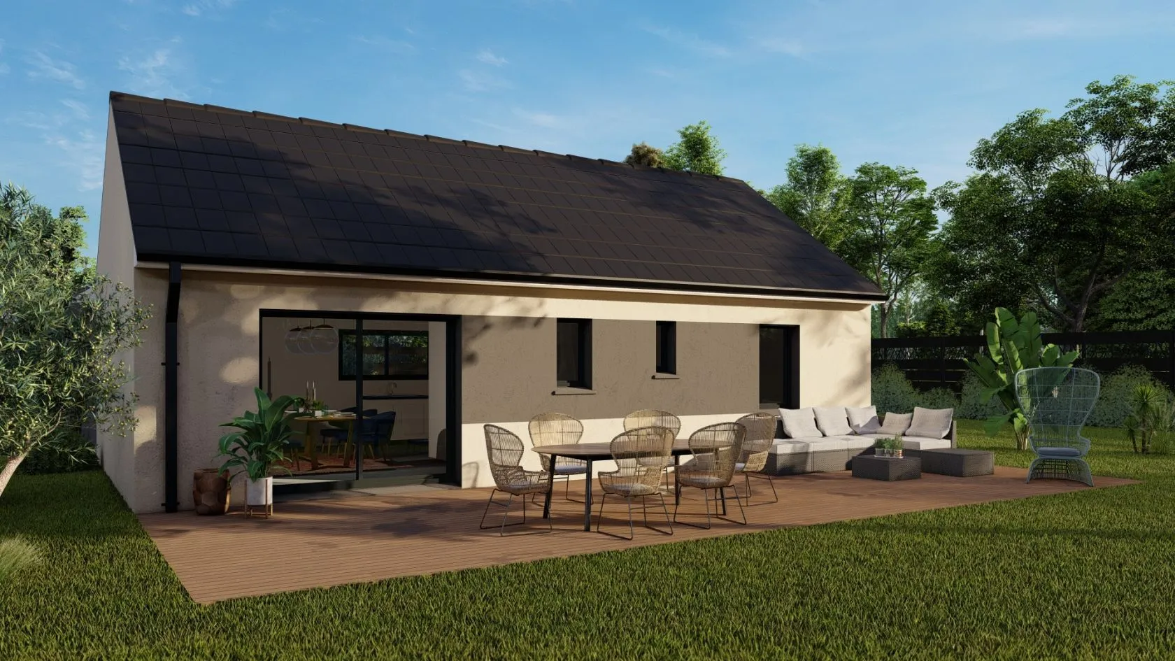 Maison neuve 60 m² à Vallères (37190)