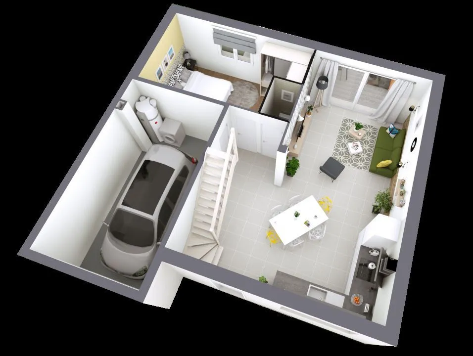Maison neuve 92 m² à Chançay (37210)