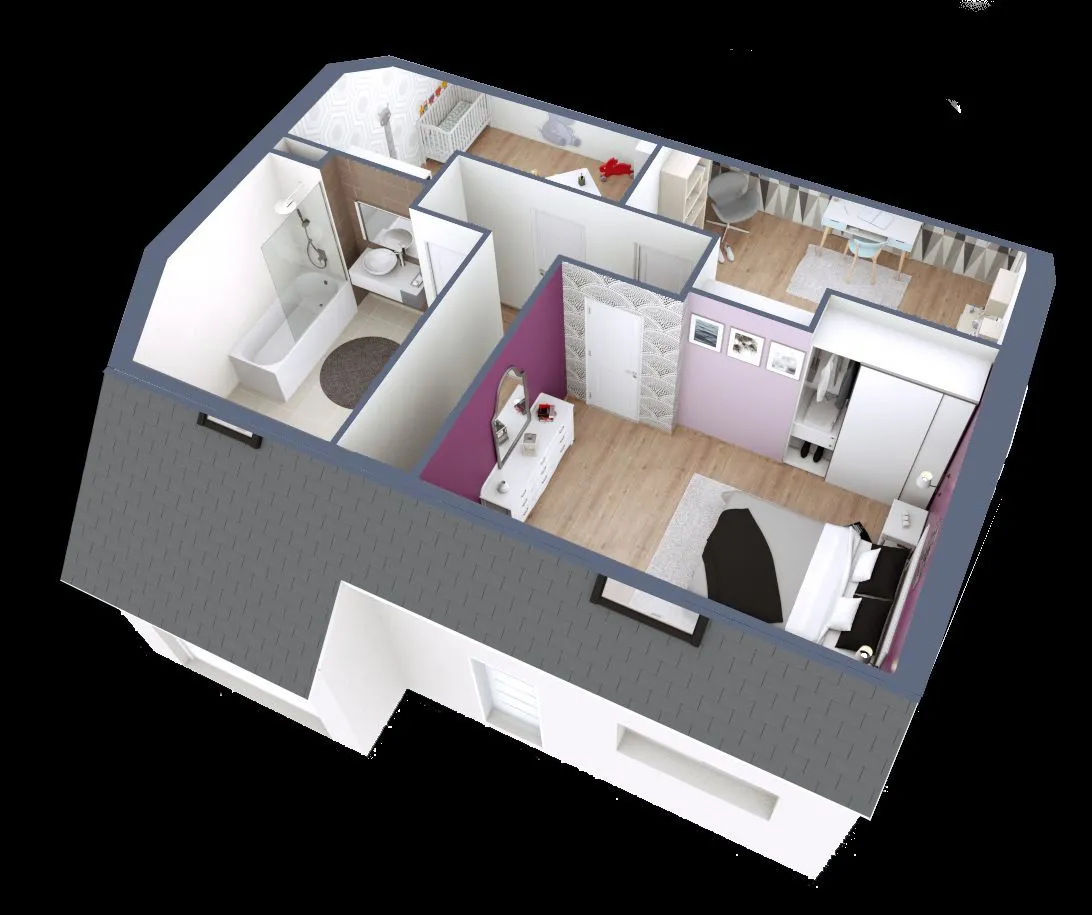 Maison neuve 92 m² à Chançay (37210)